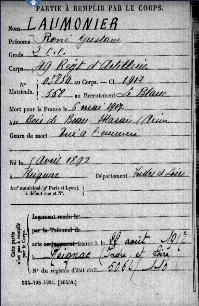 LAUMONIER_RENE_FICHE-DECES_1917